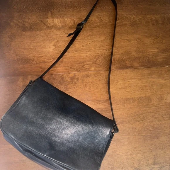 Royal hock Black Leather Bag - Picture 1 of 10